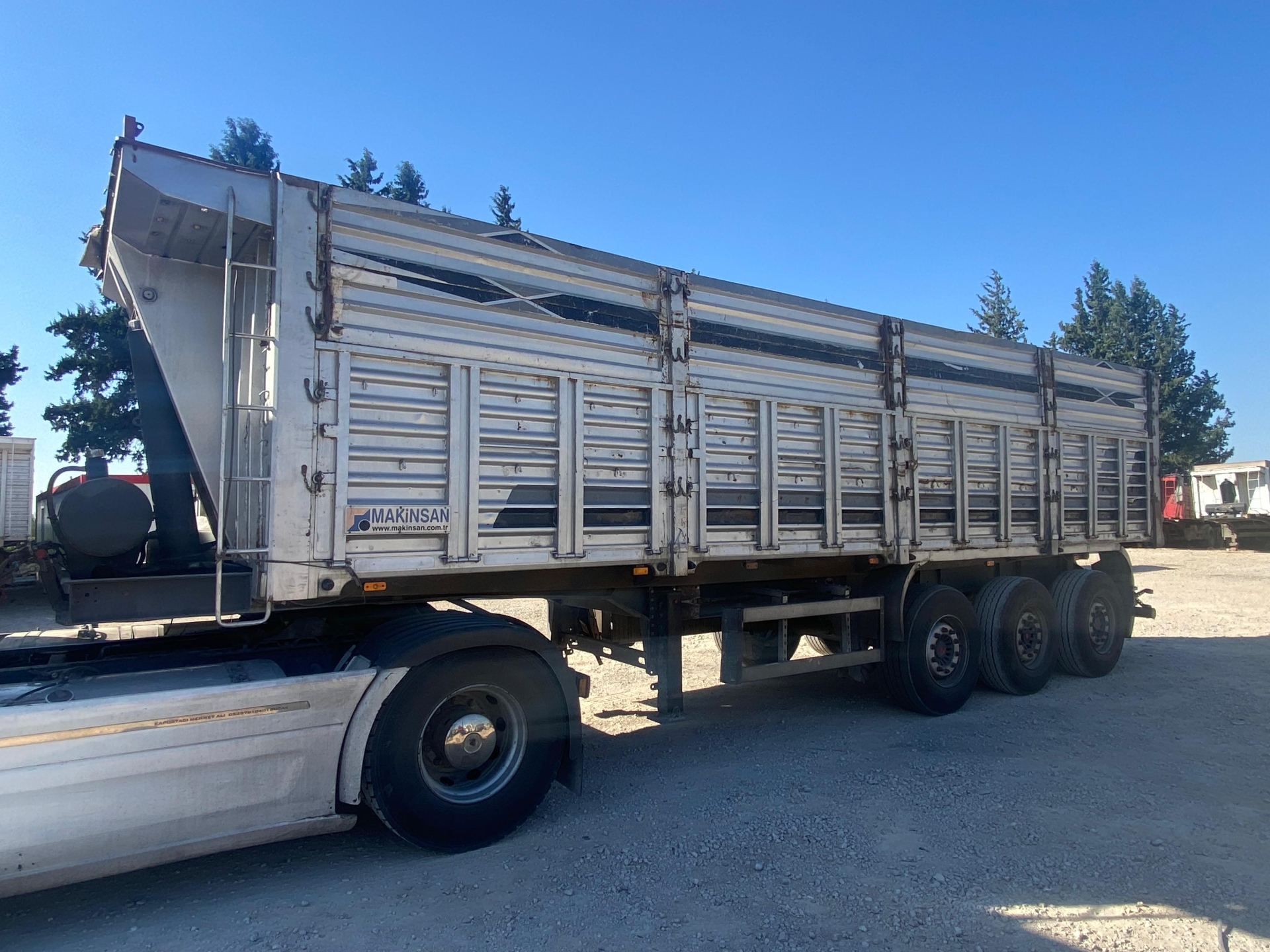 2012 MAKİNSAN TREYLER 9 METRE SAF DİNGİL BAKIMLI
