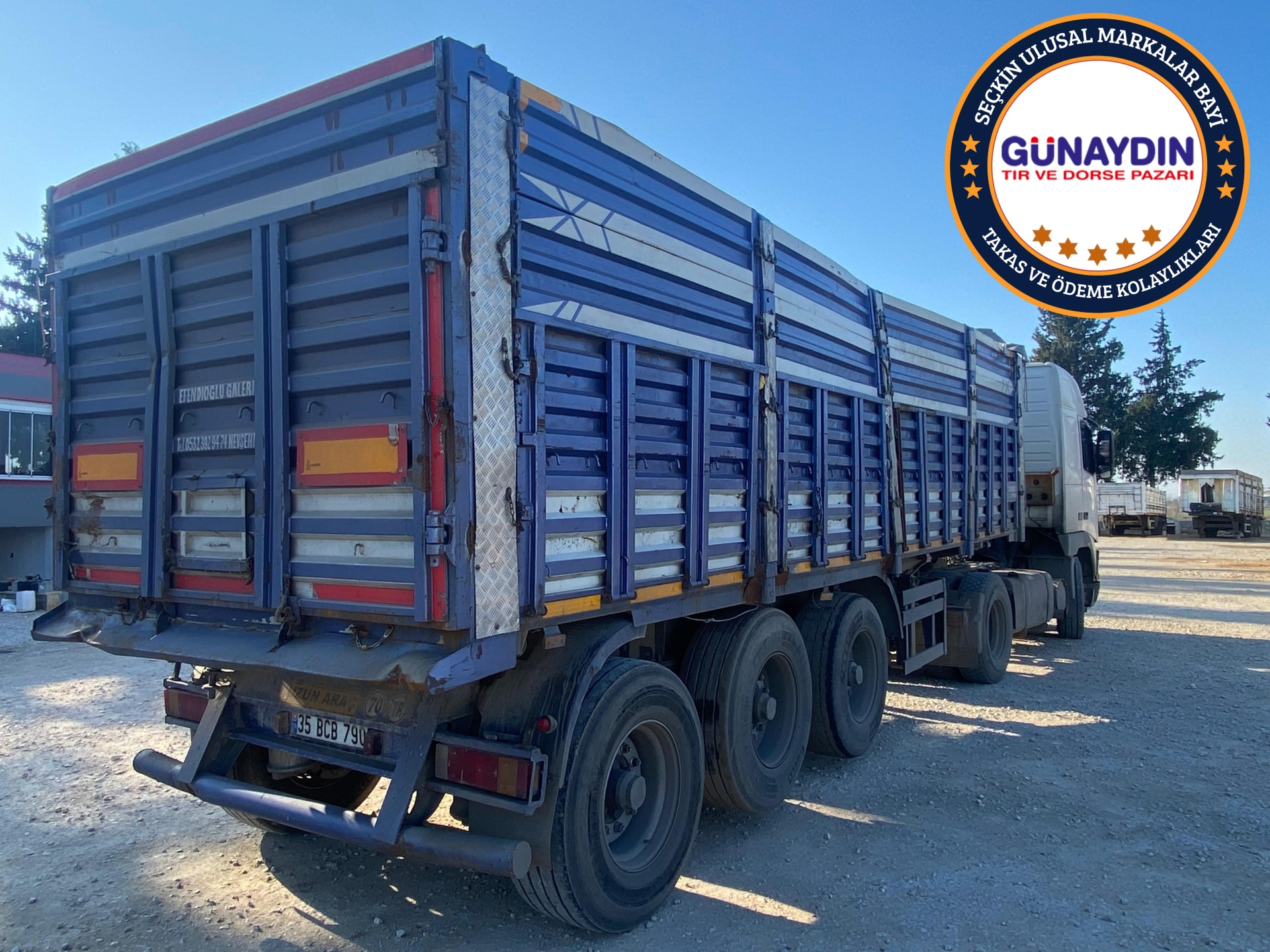 2016 SERT MAKİNA 8,30 1,80 35BCB790 PLAKA 6800 KG MUAYENE 26.06.25