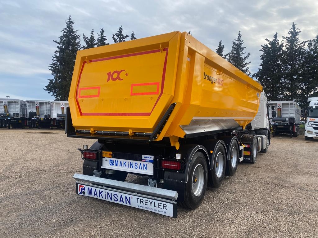 MAKİNSAN 2026 MODEL SIFIR TABAN 5 MM YANLAR 4 MM 27 MKÜP KÜVET-HAVUZ ÇİFT MAKAS 2.Cİ DİNGİL KALDIRMA DORSE