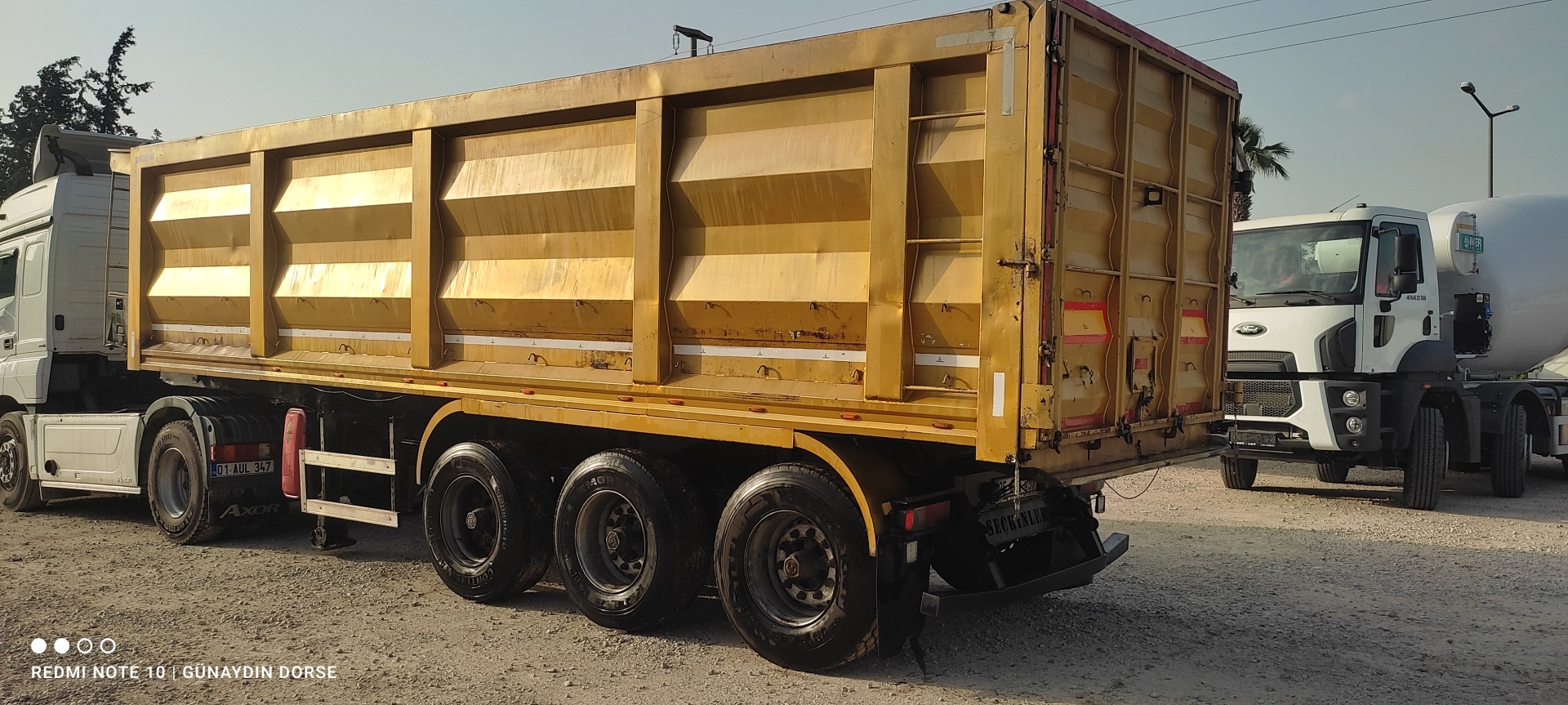 SEÇKİNLER MARKA 2019 MODEL AKORDİYON DORSE PLAKA 35AHN457 7100 KG