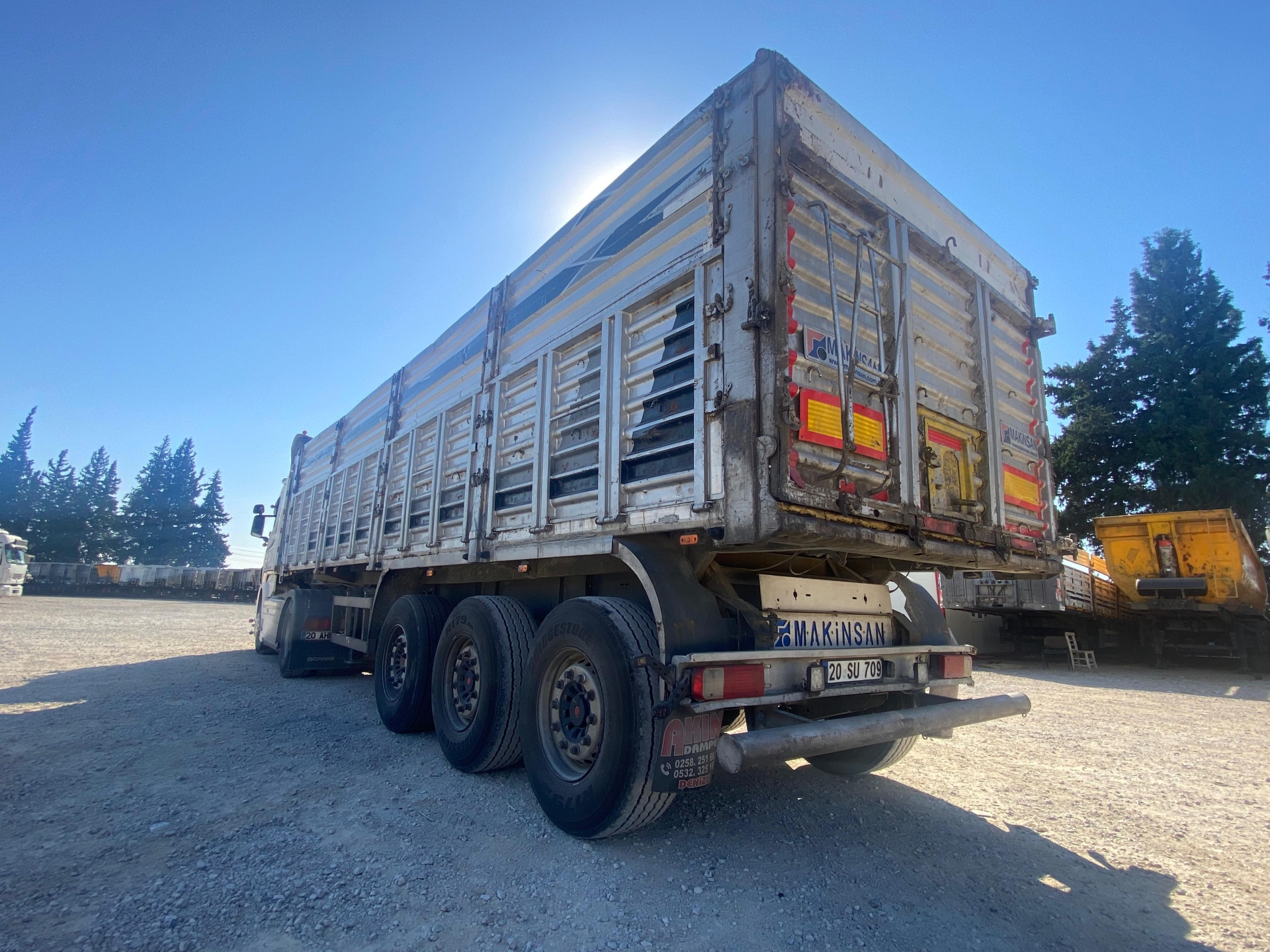 2012 MAKİNSAN TREYLER 9 METRE SAF DİNGİL BAKIMLI