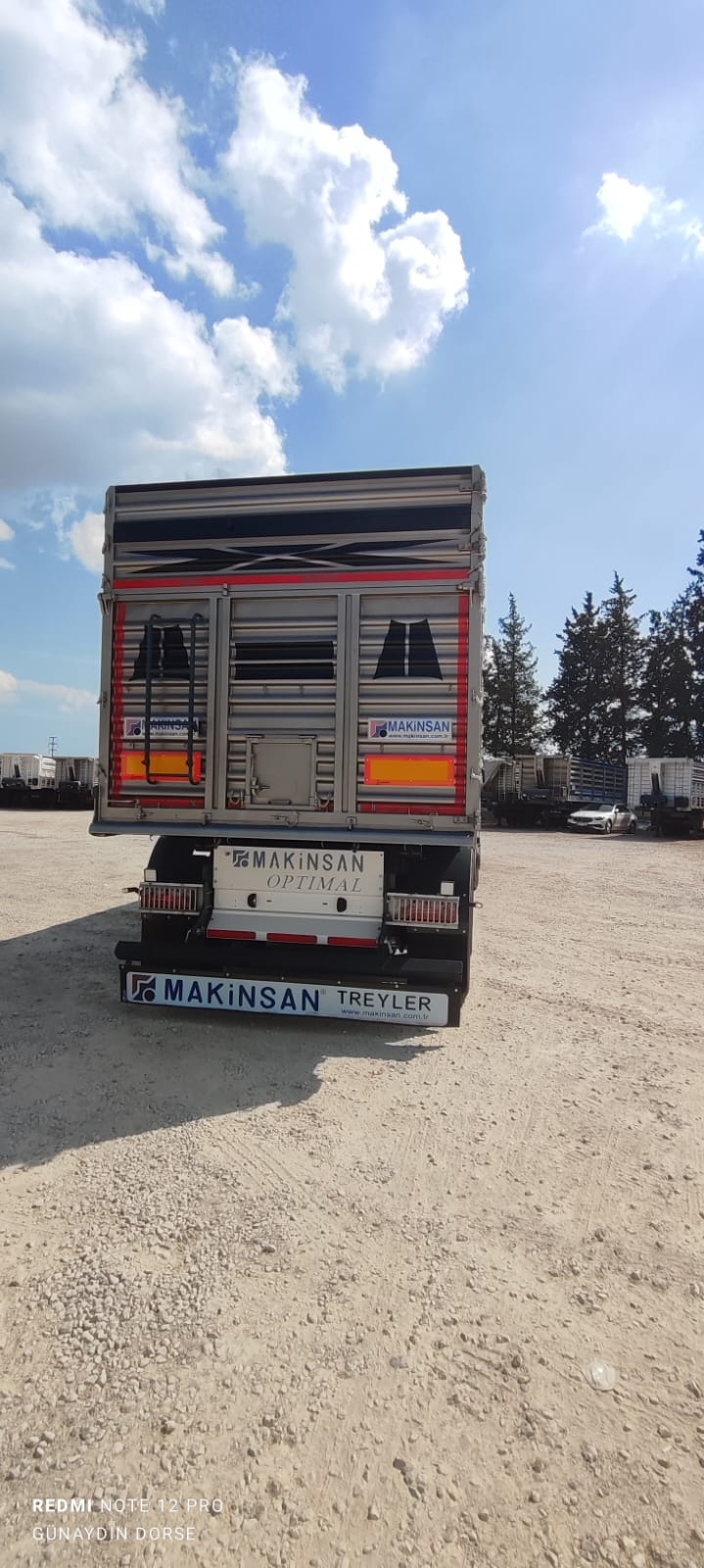 2026 SIFIR MAKİNSAN TREYLER DORSELER 3 İLAVELİ