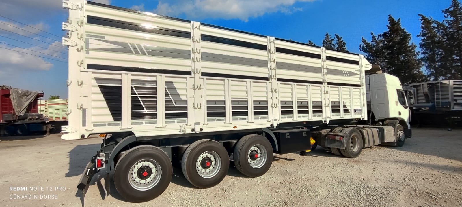 2026 SIFIR MAKİNSAN TREYLER DORSELER 3 İLAVELİ