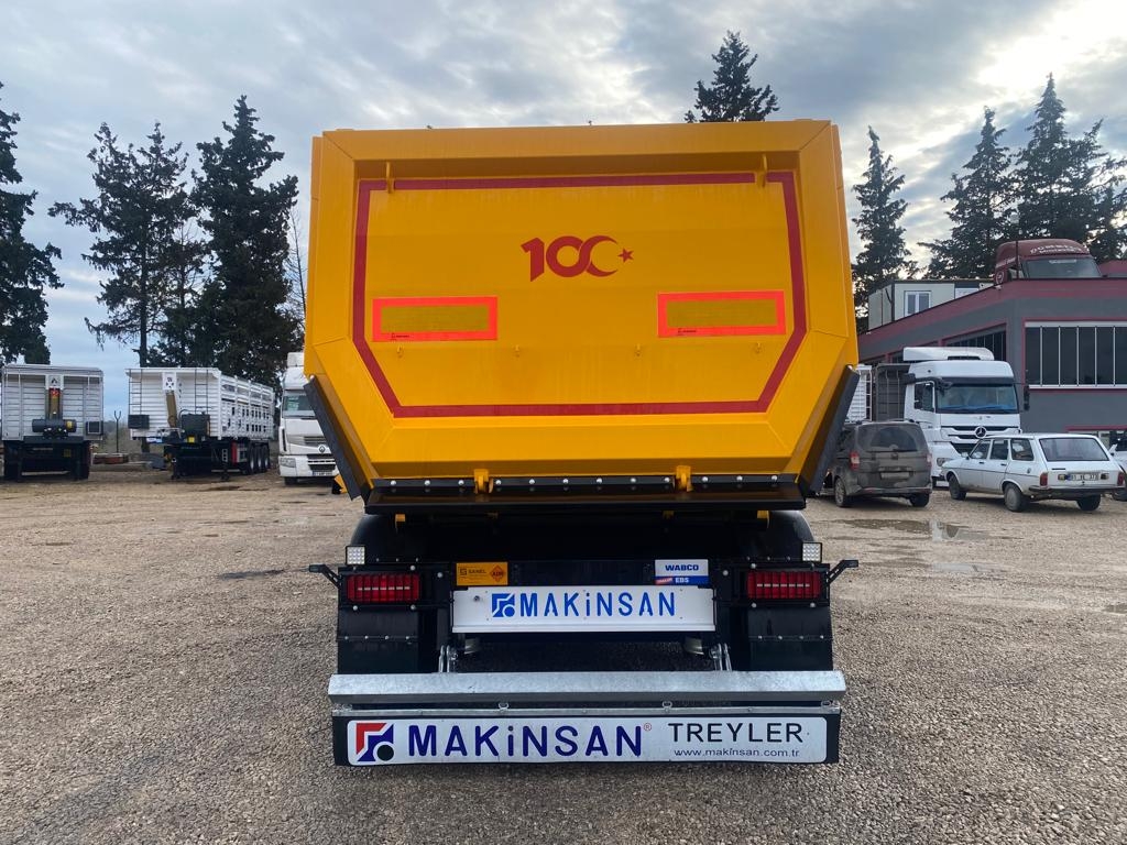 MAKİNSAN 2026 MODEL SIFIR TABAN 5 MM YANLAR 4 MM 27 MKÜP KÜVET-HAVUZ ÇİFT MAKAS 2.Cİ DİNGİL KALDIRMA DORSE